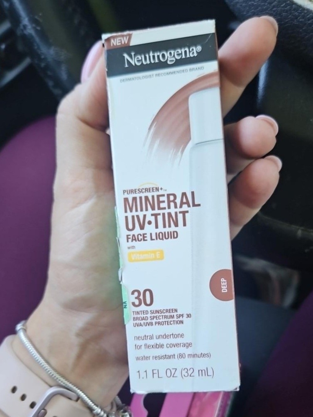 Neutrogena Mineral UV-Tint Face Liquid SPF 30 - Deep Beige